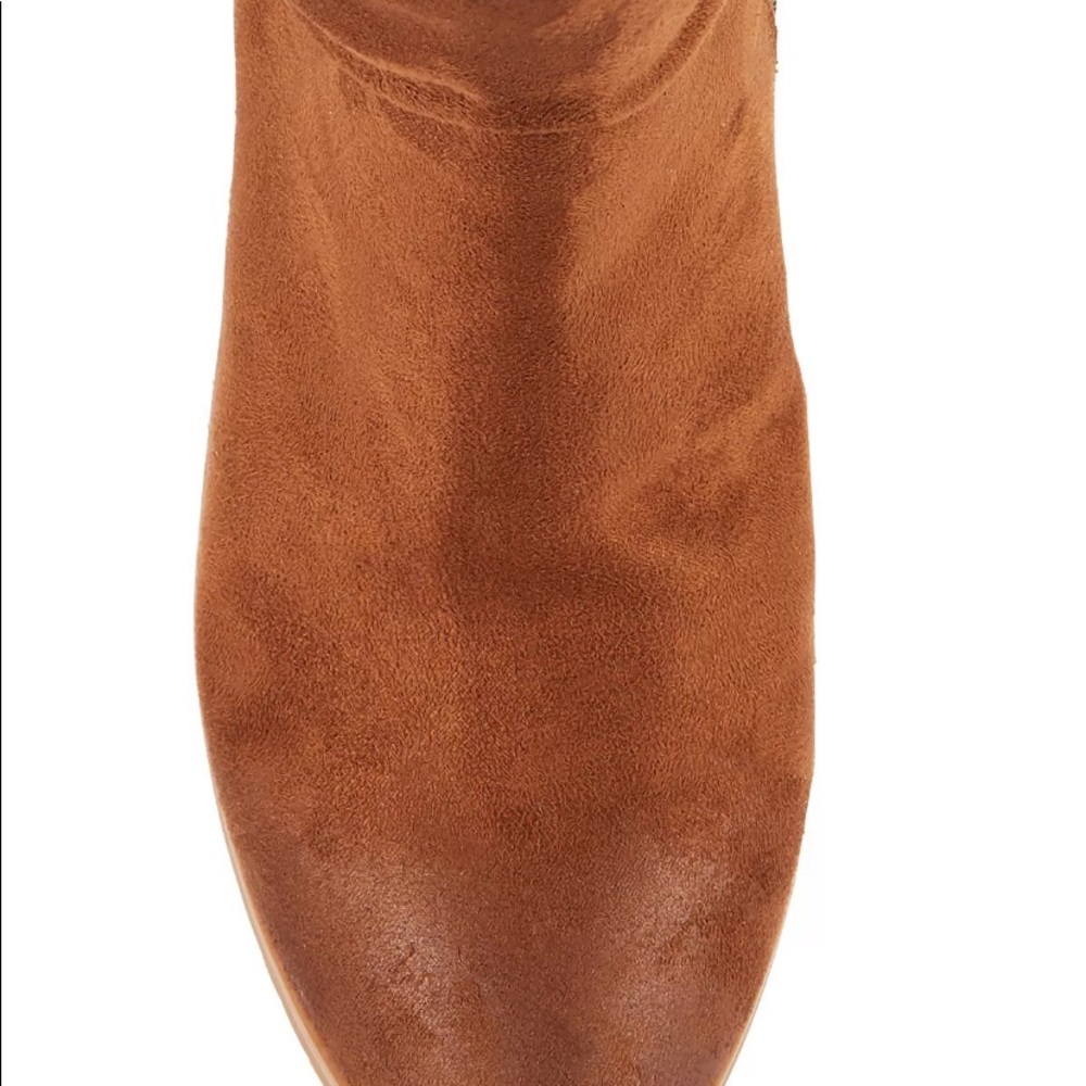 WOMENS KNEE-HIGH BLOCK HEEL BOOT, various sizes - Picture 3 of 9
